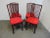 Chinese Rosewood Faux Bamboo Dining Chairs - Set of 4 For Sale - Image 9 of 9