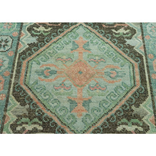 Early 21st Century Turkish Oushak Rug 2'10" x 20' #20092 For Sale - Image 5 of 8