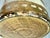 Vintage Italian Florentine Waste Basket, Bin in Antique White and Gold in the Hollywood Regency Style For Sale - Image 11 of 12
