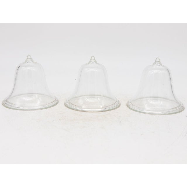 Mid 20th Century Set of 3 Glass Garden Cloches, English Mid 20th C. For Sale - Image 5 of 7