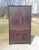 Mid 19th Century 1850s Two Piece Poplar Blind Door Corner Cabinet Cupboard W Orginal Alligator Finish For Sale - Image 5 of 12