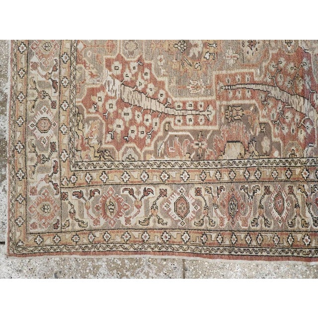 Early 20th Century Galerie Shabab Collection Early 20th Century Turkish Sivas Throw Rug For Sale - Image 5 of 8