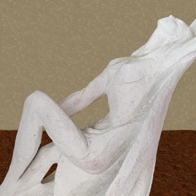 White Figura Femminile Sculpture by Franco Biasia, 1950s For Sale - Image 8 of 10