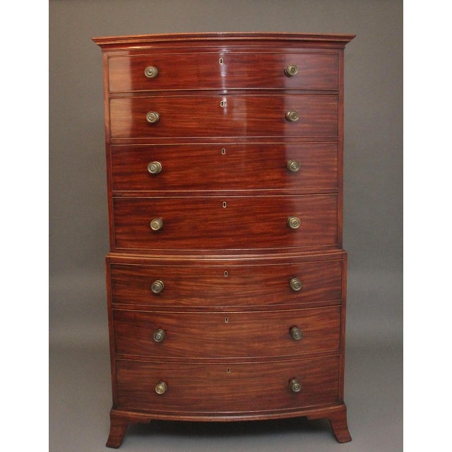 Antique Mahogany Tallboy, 1800 For Sale - Image 14 of 14
