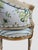 Antique French Painted Frame Chairs Striped Upholstery, Pair For Sale - Image 14 of 15