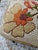 Vintage Handmade Needlepoint Pillow Wool Back to Velvet Floral For Sale - Image 12 of 12