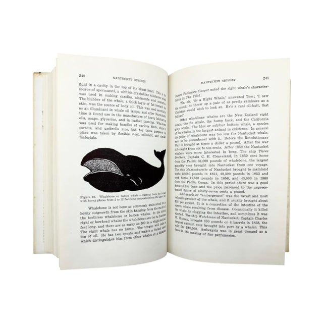 Ivory Signed Nantucket Odyssey Emil F Guba 1965 Hardcover Nantucket History For Sale - Image 8 of 12