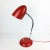 Bauhaus Red Metal Table Lamp, 1950s For Sale - Image 13 of 13