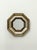 Mini Vintage Hexagonal Italian Molding Mirror For Sale - Image 4 of 10