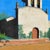 A. Santos, Church Facade with Double Bell Tower, Wood & Canvas For Sale - Image 4 of 6