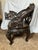 Late 19th Century Antique Hand Carved Chair For Sale - Image 4 of 17
