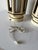 Ivory 1970s Hollywood Regency Palm Beach Pagoda Style Ceramic Table Lamps – A Pair For Sale - Image 8 of 10