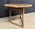 Carved Oak Cricket Table, 1910 For Sale - Image 3 of 11