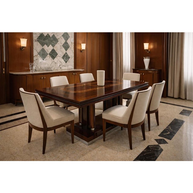 Art Deco Italian Table from Gaetano and Osvaldo Borsani, 1940s For Sale - Image 3 of 18