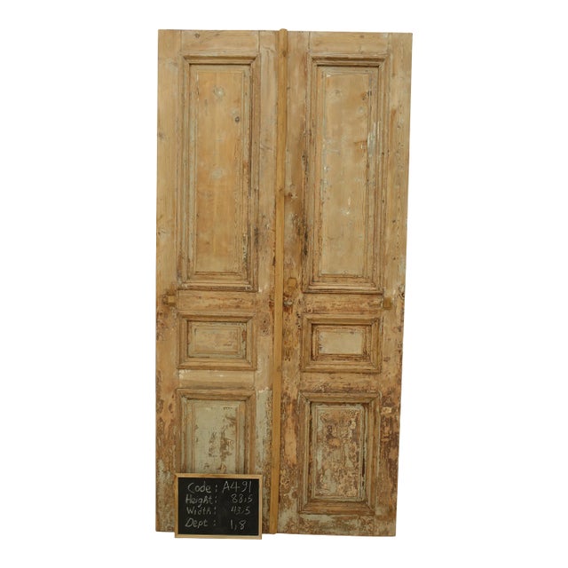 Late 19th Century Double French Doors - a Pair For Sale