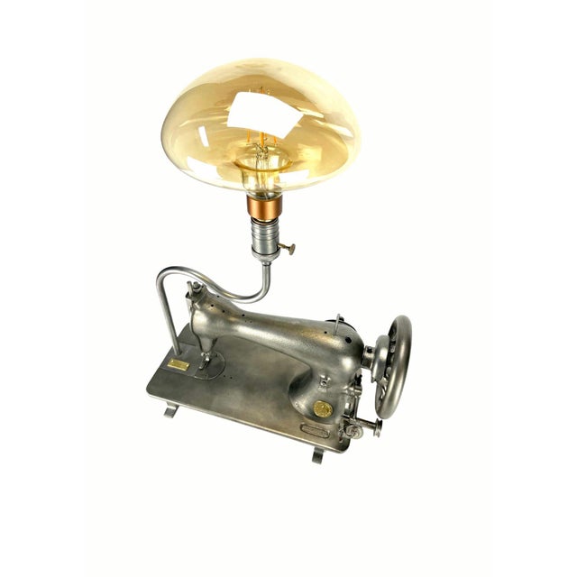 Sewing Machine Lamp from Singer, 1904 For Sale - Image 10 of 10