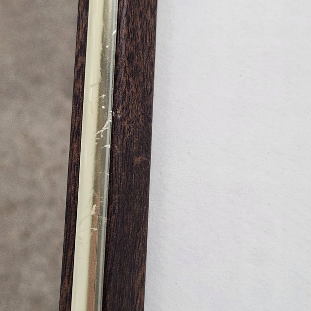 Vintage Watercolor Landscape – Man Fishing by River, Signed b.a. Kim, Framed For Sale - Image 12 of 12