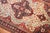 Textile 19th Century Ivory Persian Sarouk Ferehan Rug - 4'5" x 7' For Sale - Image 7 of 9