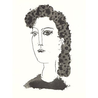 1985 Picasso Heliogravure 18 Head of a Woman Reproduction For Sale