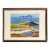 Vintage Landscape / Seascape Painting Oil on Board Framed For Sale