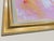 1980s Abstract Painting Pink #3 on Stretched Canvas For Sale - Image 9 of 16