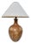 1960s Mid-Century Modern Alvino Bagni for Raymor Italian Pottery Lamp For Sale