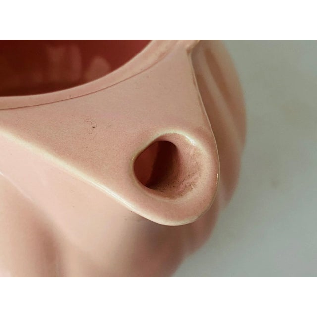 Mid-Century Pink Teapot in Ceramic for Les Salins, France For Sale - Image 9 of 11