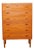 Vintage Danish Teak Chest of Drawers For Sale