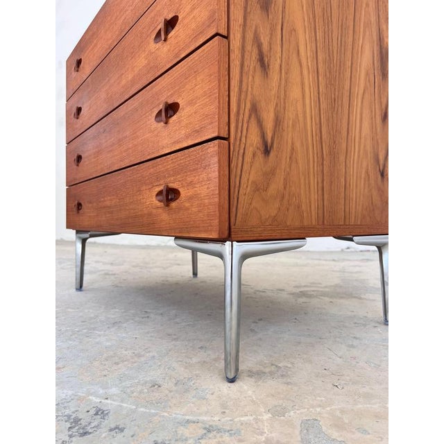Teak Chest of Drawers by H. W. Klein for Bramin For Sale - Image 9 of 11