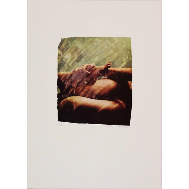 Untitled Offset by Mimmo Rotella For Sale - Image 4 of 4