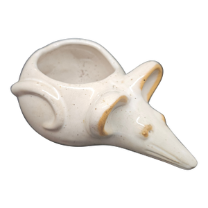 Vintage David Stewart Lion's Valley Stoneware Mouse-Shaped Planter
