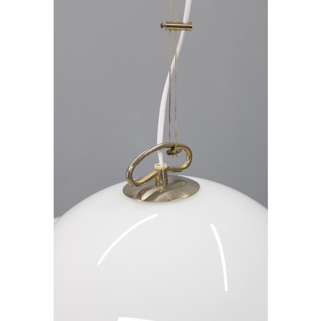 Murano Glass Pendant Light, Italy, 1970s For Sale - Image 6 of 12