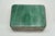 Antique Continental Silver Plate Green Jade Keepsake Trinket Snuff Box 4" For Sale - Image 11 of 15