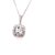 2010s Diamond Aquamarine Necklace 18k Gold 2.24 TCW Certified For Sale - Image 5 of 7