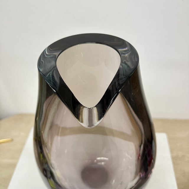 Art Glass Opus Vase by Göran Wärff for Kosta Boda, 2006, in Very Good conditions. Designed from 2000 This piece has an...