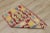 1970s Turkish Vintage Rams Horn Design Ikat Beige Hand Knotted Kilim Rug For Sale - Image 11 of 12