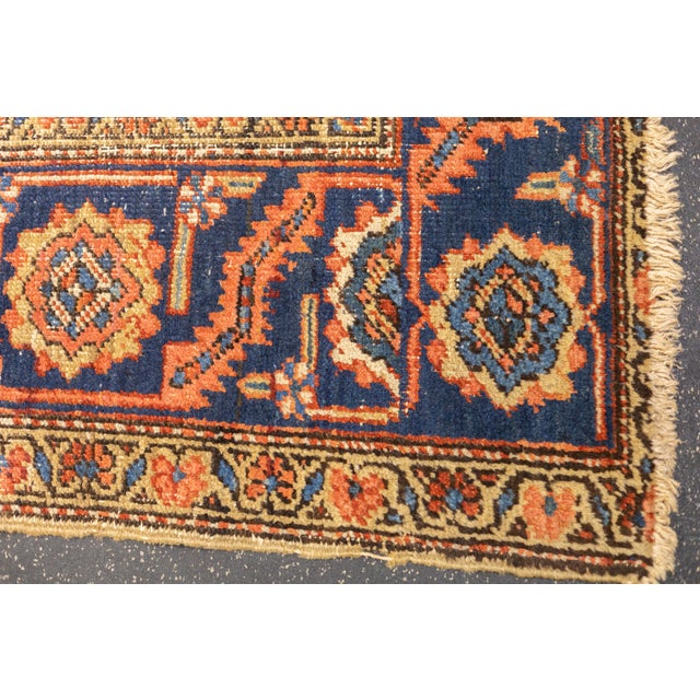 Fine Antique Persian Heriz 9'5" X 13'2" For Sale - Image 4 of 10