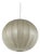 Mid-Century Globe Cocoon Pendant Lamp by Friedel Wauer for Goldkant Leuchten, Germany, 1960s For Sale