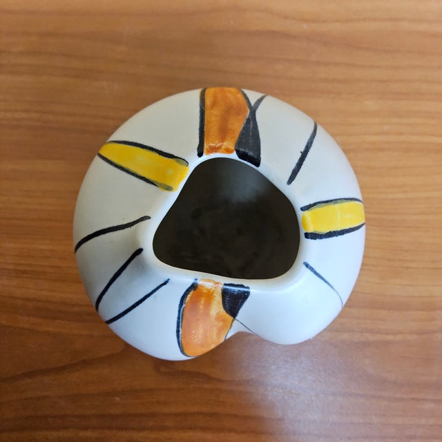 Modernist Ceramic Vase by Georg Schmider for Zeller Keramik, West Germany, 1950 For Sale - Image 10 of 15
