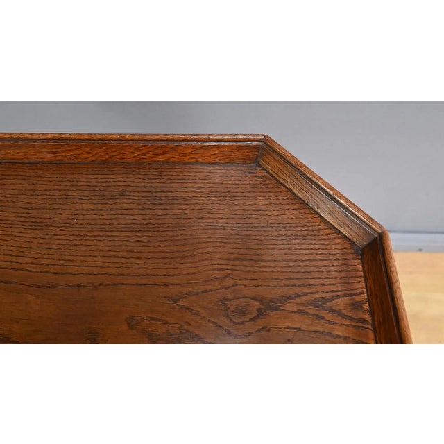 Wood Art Deco Oak Coffee Table, 1930s For Sale - Image 7 of 17