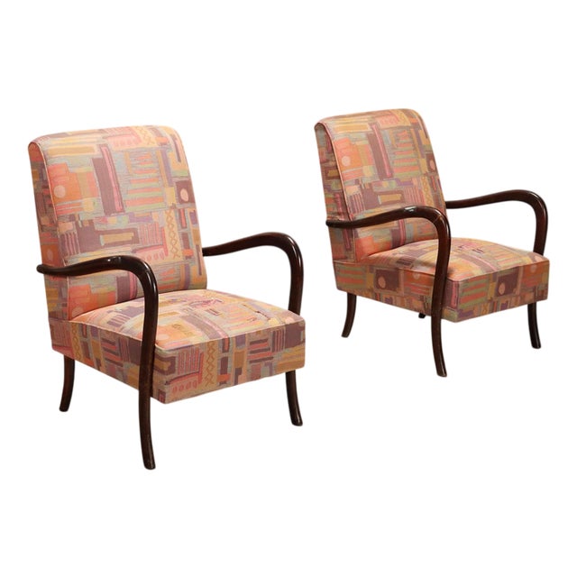 Armchairs, 1950s-1960s, Set of 2 For Sale