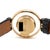 Late 20th Century Ladies Vintage Chopard Happy Diamonds 22mm 4112 18k Yellow Gold Quartz Watch For Sale - Image 5 of 11