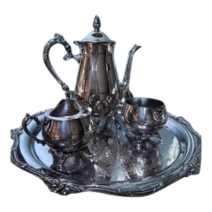 Vintage Oneida 4 Piece Silver Tea/Coffee Set