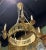 Wood Early 20th Century French Louis XV Style Painted Wood Eight-Light Chandelier For Sale - Image 7 of 13