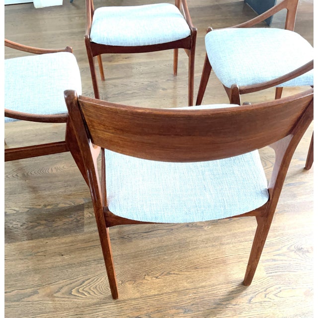 Dining Room Chairs by H. Vestervig Eriksen Tromborg, Denmark, Set of 4 For Sale - Image 12 of 18