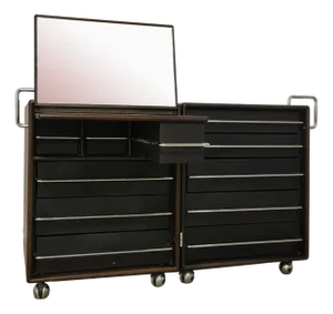 Chest of Drawers with Mirror by Fabio Lenci for Bernini, 1970s