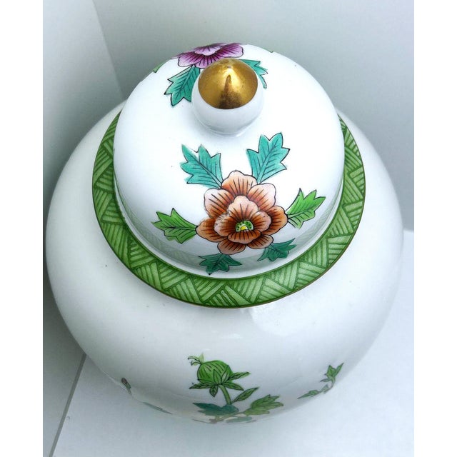 Large Lidded Chinoiserie Jar For Sale - Image 4 of 18