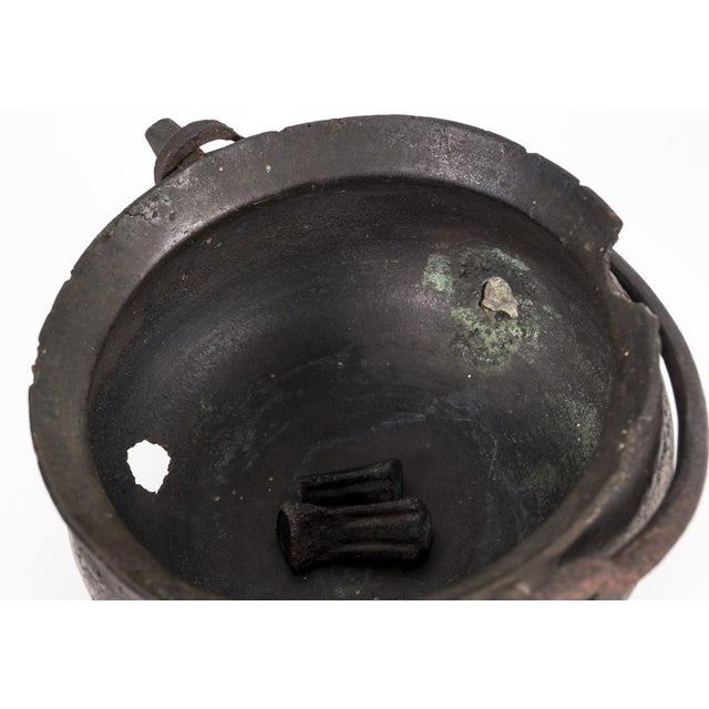 Antique Cauldron in Bronze For Sale - Image 12 of 16