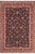Shabby Chic Floral 1990's Pak-Persian Blue/Red Wool Rug - 6'2'' X 9'3'' For Sale - Image 9 of 9