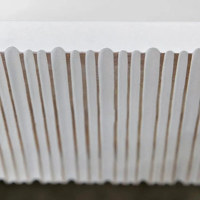 Mid-Century Modern NOIR Conrad 9 Drawer Dresser, White Wash For Sale - Image 3 of 11